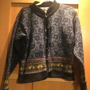 Vintage Dale Of Norway Classic Wool Cardigan